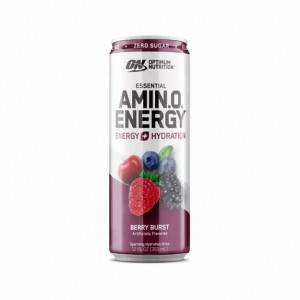 Optimum Nutrition ESSENTIAL AMIN.O. ENERGY+ Electrolytes Sparkling Berry Burst 355ml * 12 Cans (12 Servings) Schweiz | 3057COGPH