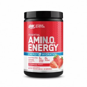 Optimum Nutrition Essential AMIN.O. ENERGY + Electrolytes Strawberry Burst 0.63 lb (30 Servings) Schweiz | 7560ATHWG