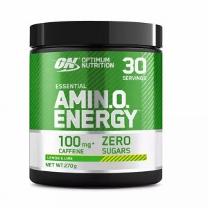 Optimum Nutrition Essential AMIN.O. Energy Lemon & Lime 270 grams (30 Servings) Schweiz | 8132AKWQE