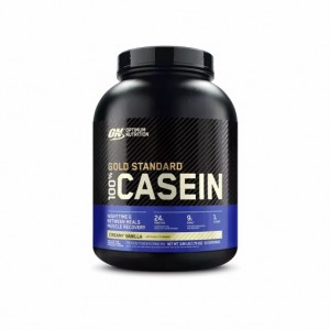 Optimum Nutrition GOLD STANDARD® 100% Casein Creamy Vanilla 4 lb (53 Servings) Schweiz | 4960DIXAJ