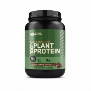 Optimum Nutrition GOLD STANDARD® 100% Plant Rich Chocolate Fudge 1.76 lb (20 Servings) Schweiz | 0371KLHIY