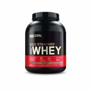 Optimum Nutrition GOLD STANDARD 100% WHEY™ Chocolate Coconut 5 lb (71 Servings) Schweiz | 0463JLZCG