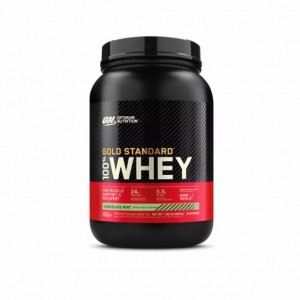 Optimum Nutrition GOLD STANDARD 100% WHEY™ Chocolate Mint 2 lb (28 Servings) Schweiz | 7325VMTOR