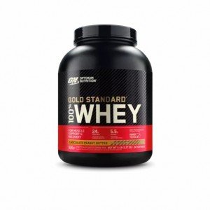 Optimum Nutrition GOLD STANDARD 100% WHEY™ Chocolate Peanut Butter 5 lb (68 Servings) Schweiz | 8042XHQAY