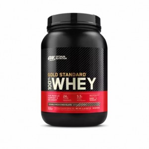 Optimum Nutrition GOLD STANDARD 100% WHEY™ Double Rich Chocolate 2 lb (29 Servings) Schweiz | 4837ATWSH