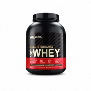 Optimum Nutrition GOLD STANDARD 100% WHEY™ Double Rich Chocolate 4 lb (58 Servings) Schweiz | 0594HKABL