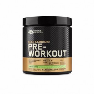 Optimum Nutrition GOLD STANDARD® Pre-Workout Green Apple 0.66 lb (30 Servings) Schweiz | 2389CRLWX