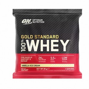 Optimum Nutrition Gold Standard 100% Whey Powder Sachets Vanilla Ice Cream 1 sachet (30 grams) Schweiz | 8691AUIQM