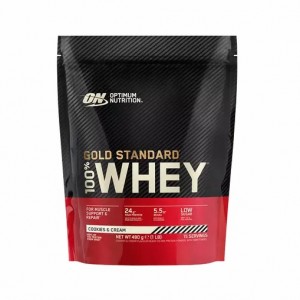 Optimum Nutrition Gold Standard 100% Whey Protein Powder Cookies & Cream 480 grams (15 Servings) Schweiz | 7934GXNUL