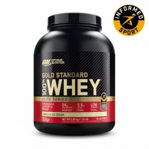 Optimum Nutrition Gold Standard 100% Whey - Elite Series Vanilla Ice Cream 2.27 kg (77) Schweiz | 9536DGNWK