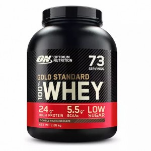 Optimum Nutrition Gold Standard 100% Whey Protein Powder Double Rich Chocolate 2.26 kg (76 Servings) Schweiz | 4026WJEGV