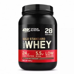 Optimum Nutrition Gold Standard 100% Whey Protein Powder Extreme Milk Chocolate 896 grams (28 Servings) Schweiz | 6051THYZF