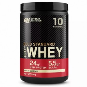 Optimum Nutrition Gold Standard 100% Whey Protein Powder Vanilla Ice Cream 300 grams (10 Servings) Schweiz | 8094OMCEH