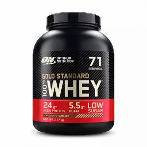 Optimum Nutrition Gold Standard 100% Whey Protein Powder Chocolate Hazelnut 2.27 kg (71 Servings) Schweiz | 5210HNYCT