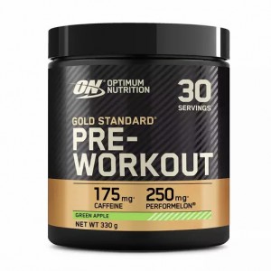 Optimum Nutrition Gold Standard Pre-Workout Green Apple 330 grams (30 Servings) Schweiz | 4518NXWPT