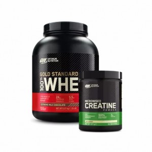 Optimum Nutrition Gold Standard Whey & Creatine Stack Schweiz | 6201JXZAQ