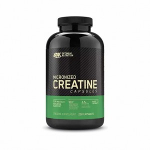 Optimum Nutrition Micronized Creatine Capsules 200 Capsules (100 Servings) Schweiz | 1728XLWOE