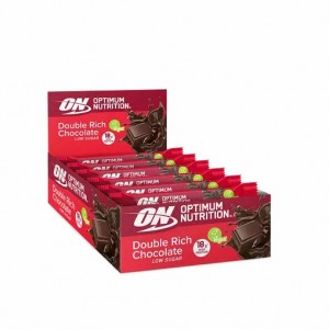 Optimum Nutrition Plant Protein Bar Double Rich Chocolate 720 grams (12 Bars) Schweiz | 4670VHMDJ