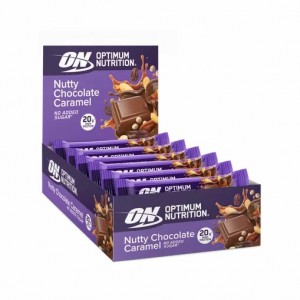 Optimum Nutrition Protein Bar Nutty Chocolate Caramel 700 grams (10 Bars) Schweiz | 9875PAXNO