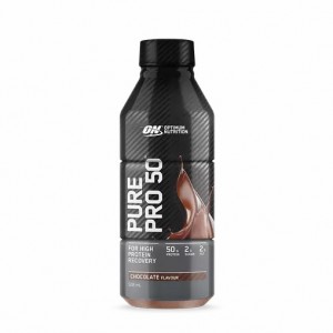 Optimum Nutrition Pure Pro 50 Chocolate 508ml (12 bottles) Schweiz | 3564NWOHQ