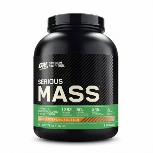 Optimum Nutrition Serious Mass Chocolate Peanut Butter 2.73 kg (8 Servings) Schweiz | 8917WBQGZ