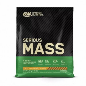 Optimum Nutrition Serious Mass Chocolate Peanut Butter 5.45 kg (16 Servings) Schweiz | 4169COGMQ