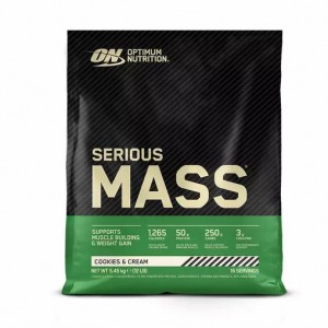 Optimum Nutrition Serious Mass Gainer Cookies & Cream 5.45 kg (16 Servings) Schweiz | 1806YIERW