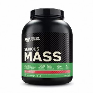 Optimum Nutrition Serious Mass Strawberry 2.73 kg (8 Servings) Schweiz | 2148YQROH