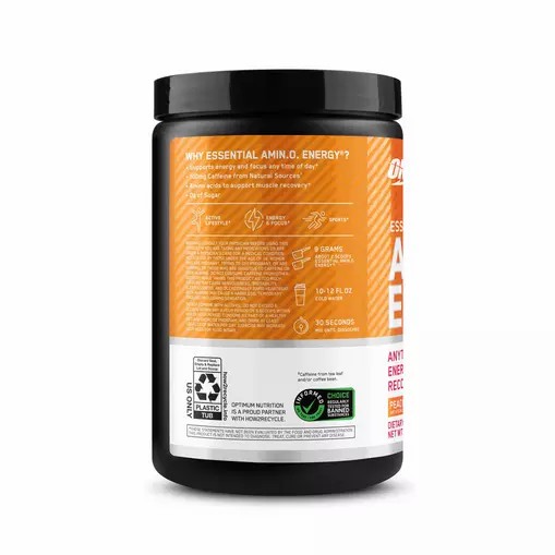 Optimum Nutrition ESSENTIAL AMIN.O. ENERGY® *new* Peach Mango Tango - Notify Me 0.6 lb - Notify me Schweiz | 3025AILBP