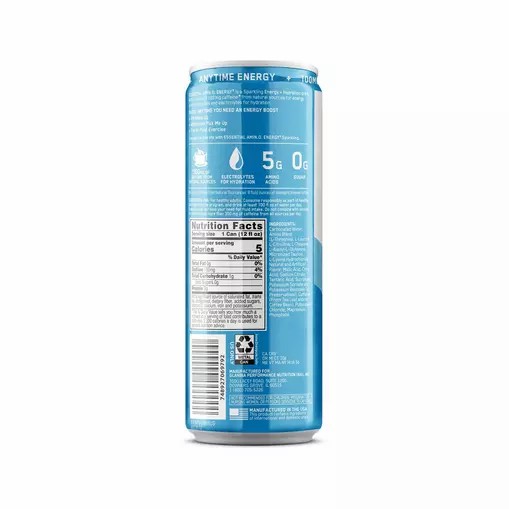 Optimum Nutrition ESSENTIAL AMIN.O. ENERGY+ Electrolytes Sparkling *new* Blue Raspberry Rush 355ml * 12 Cans (12 Servings) Schweiz | 3246TODLR