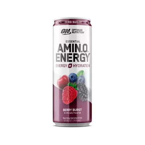 Optimum Nutrition ESSENTIAL AMIN.O. ENERGY+ Electrolytes Sparkling Berry Burst 355ml * 12 Cans (12 Servings) Schweiz | 3057COGPH