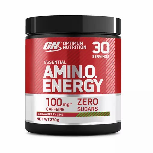 Optimum Nutrition Essential AMIN.O. Energy Strawberry Lime 270 grams (30 Servings) Schweiz | 5819HXSEU