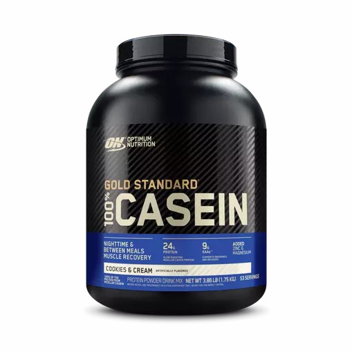 Optimum Nutrition GOLD STANDARD® 100% Casein Cookies & Cream 4 lb (53 Servings) Schweiz | 2740OKQMV