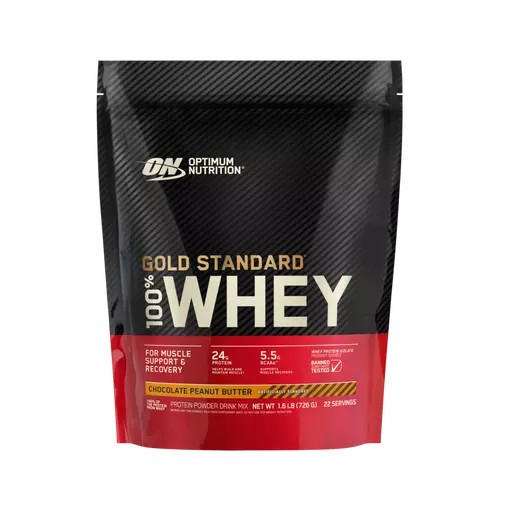 Optimum Nutrition GOLD STANDARD 100% WHEY™ Chocolate Peanut Butter 1.5 lb (22 Servings) Schweiz | 3716UCYDH