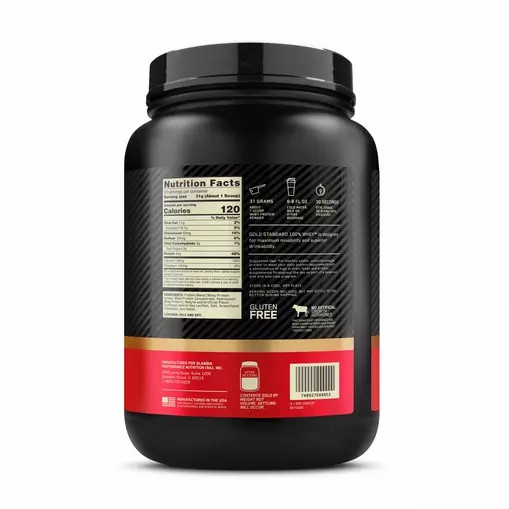 Optimum Nutrition GOLD STANDARD 100% WHEY™ French Vanilla Creme 1.5 lb (22 Servings) Schweiz | 8263DJPLZ