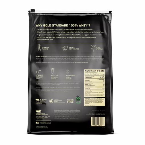 Optimum Nutrition GOLD STANDARD 100% WHEY™ Vanilla Ice Cream 10 lb - Notify me Schweiz | 0837EFRVT