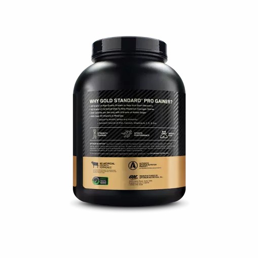 Optimum Nutrition GOLD STANDARD® Pro Gainer Vanilla Custard 5.09 lb (14 Servings) Schweiz | 7948BTFJM