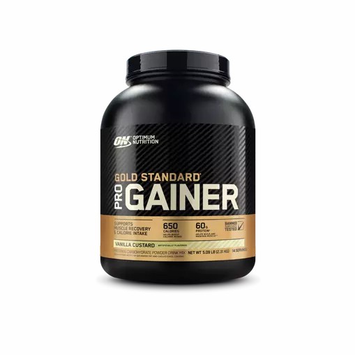 Optimum Nutrition GOLD STANDARD® Pro Gainer Vanilla Custard 5.09 lb (14 Servings) Schweiz | 7948BTFJM