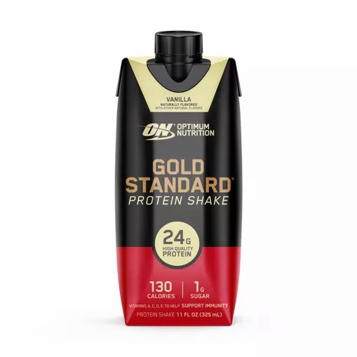 Optimum Nutrition GOLD STANDARD® Ready To Drink Protein Shake Vanilla 12 Cartons (12 Servings) Schweiz | 4695ZXQWD