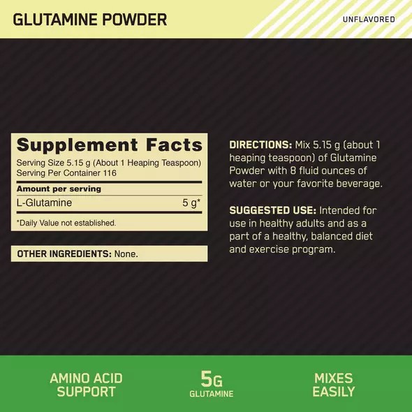 Optimum Nutrition Glutamine Powder 2.2 lb (194 Servings) Schweiz | 6482SZYUV