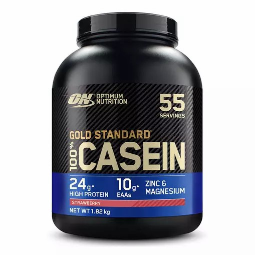 Optimum Nutrition Gold Standard 100% Casein Strawberry Delight 1.82 kg (55 Servings) Schweiz | 9561EDFQC