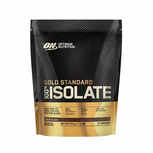 Optimum Nutrition Gold Standard 100% Isolate Chocolate 450 grams (15 Servings) Schweiz | 0782EQJVN