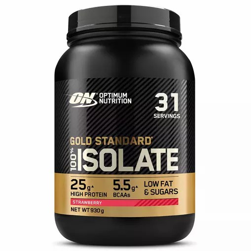 Optimum Nutrition Gold Standard 100% Isolate Strawberry 930 grams (31 Servings) Schweiz | 5643ELZPK