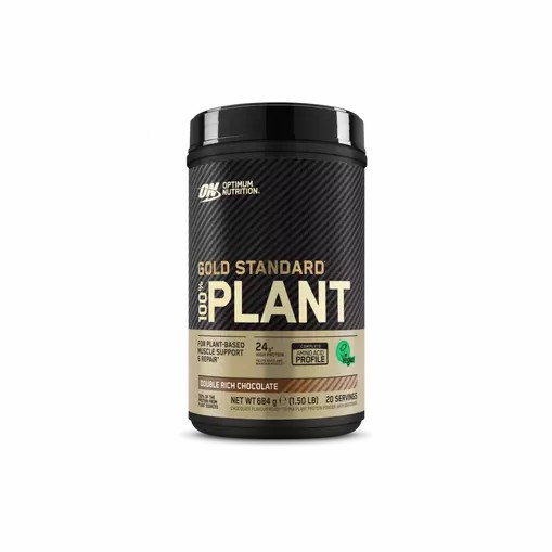 Optimum Nutrition Gold Standard 100% Plant Based Protein Double Rich Chocolate 684 grams (20 Servings) Schweiz | 8561FEUXL