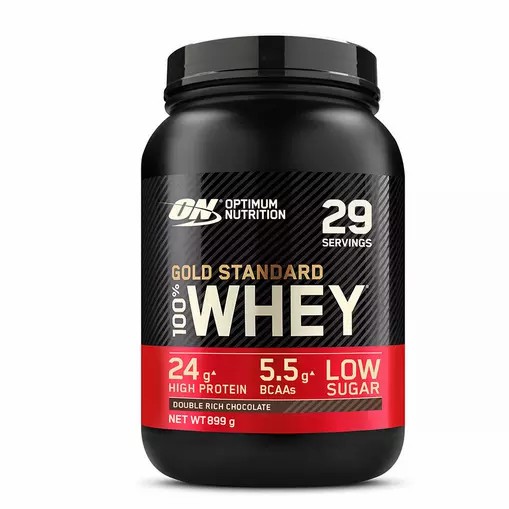 Optimum Nutrition Gold Standard 100% Whey Protein Powder Double Rich Chocolate 899 grams (29 Servings) Schweiz | 8734YHOUZ