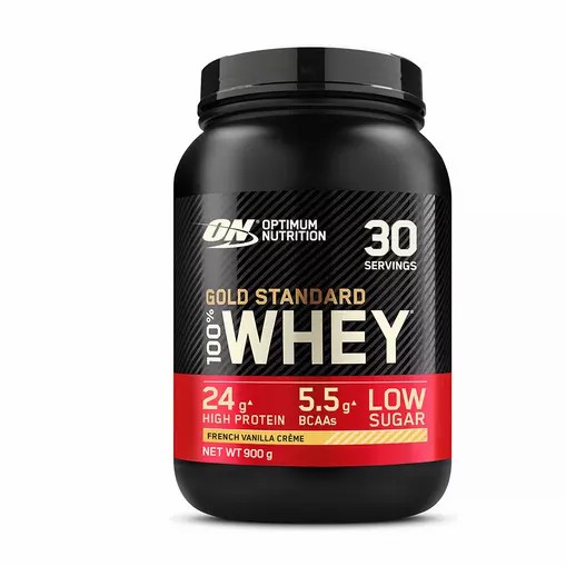 Optimum Nutrition Gold Standard 100% Whey Protein Powder French Vanilla 900 grams (30 Servings) Schweiz | 3087OPHFD