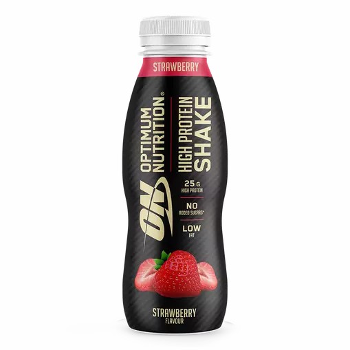 Optimum Nutrition Optimum Protein Shake Strawberry 330 ml (1 bottles) Schweiz | 7325AYBDR