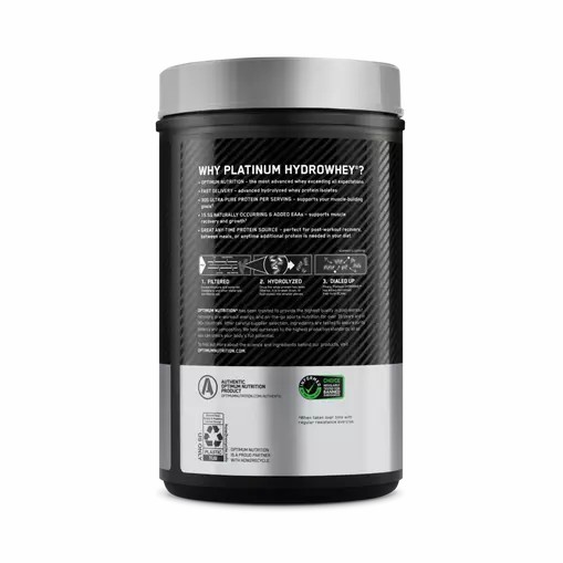 Optimum Nutrition PLATINUM HYDROWHEY™ Supercharged Strawberry 1.76 lb (20 Servings) Schweiz | 9083UYMVE