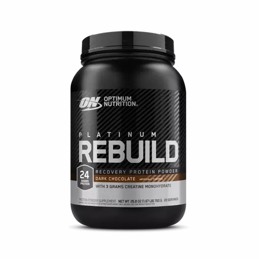 Optimum Nutrition Platinum Rebuild Dark Chocolate 1.67 lb (20 Servings) Schweiz | 9381WQINM