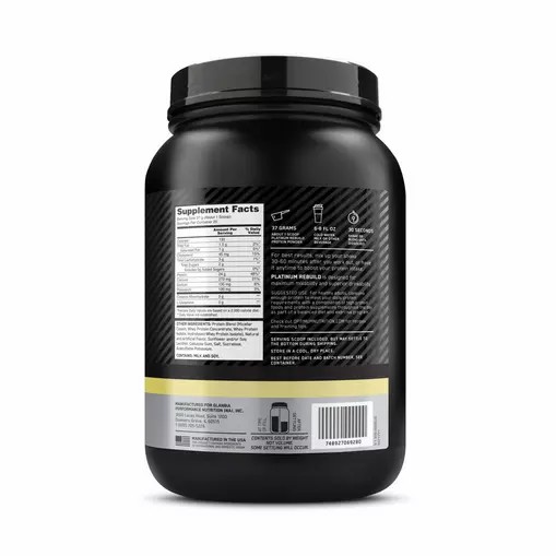 Optimum Nutrition Platinum Rebuild Vanilla Buttercream 1.63 lb (20 Servings) Schweiz | 0187WSREY